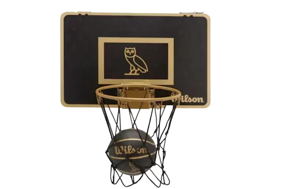 OVO x Wilson Mini Basketball Hoop Set